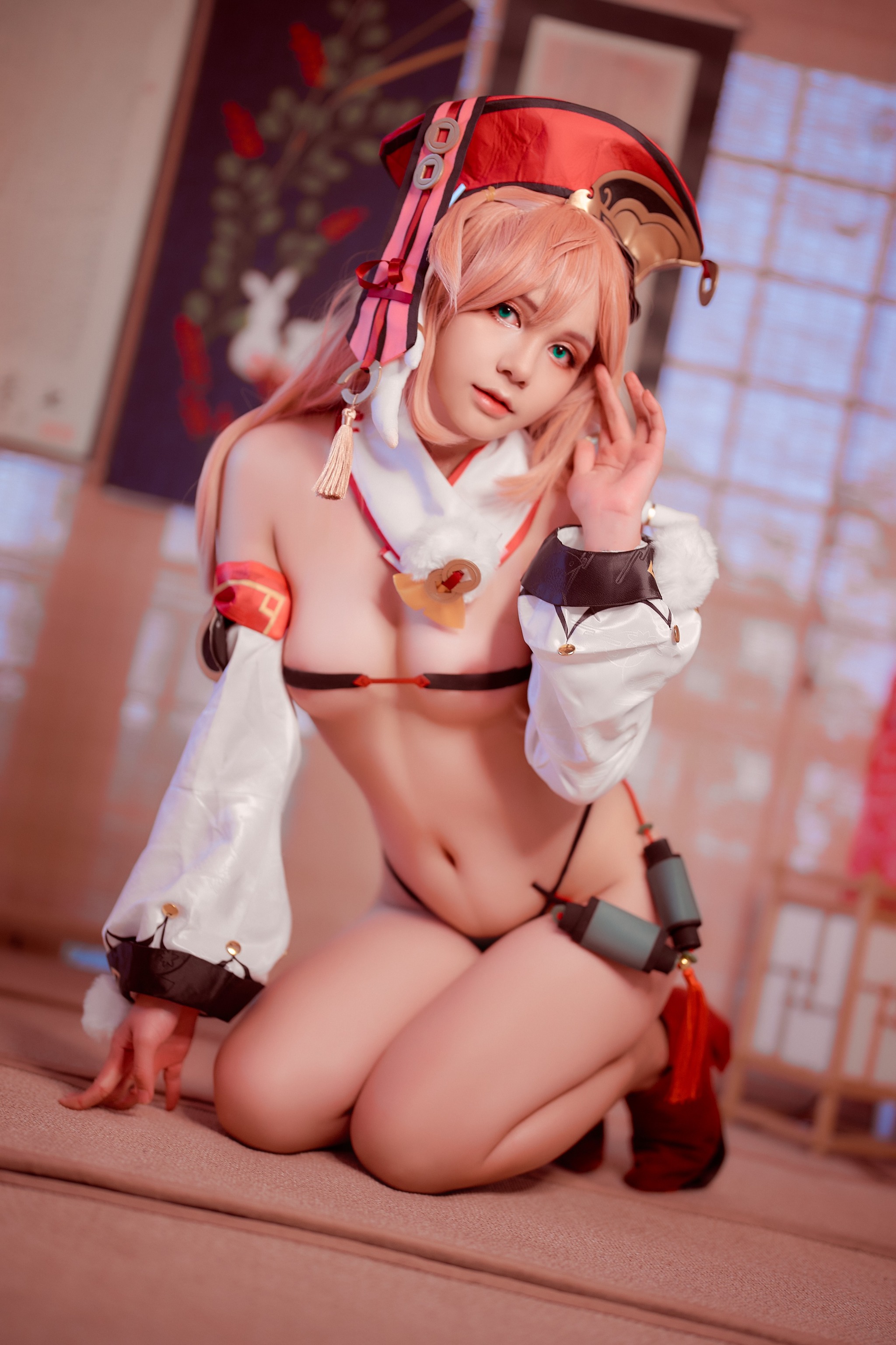 图片[1]-Joyce Lin2x – NO.014 原神 烟绯[33P]-XikXak